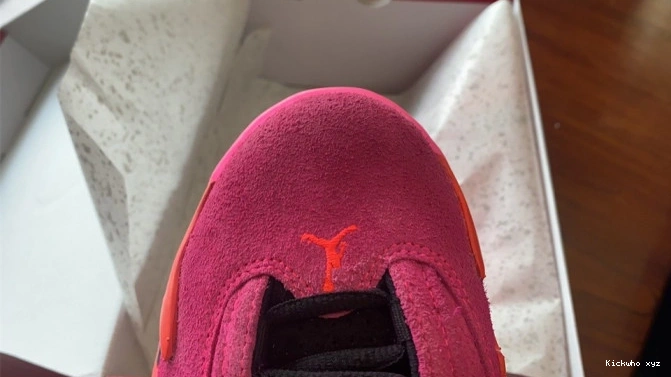 Retro DH4121-600 Pink Jordan 14 Low Shocking (W) 0803